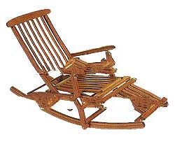 Rocking Deck Chair for outdoor furniture