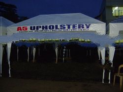 Tent of all sizes detachable and easy to install