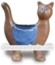  clay animal planter