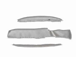 Oval White Party Purse