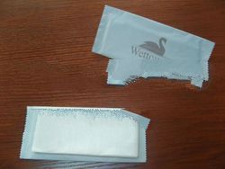 Single Wet Tissue - Wet Towelette