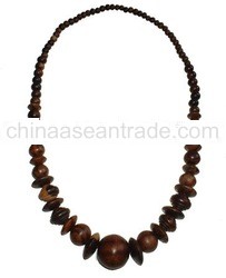 Wooden Beaded Necklace