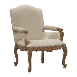 Natural Carved Chair Upholstery Back Rest