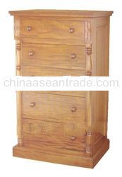 Chest with 5 Drawer w Pillar