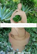 FOUNTAIN LADY WITH BALL