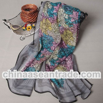ladies fashion foulard en soie
