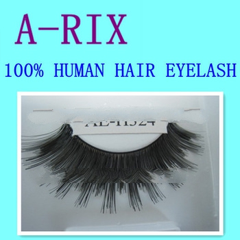 lash manufactory 100% human hair strip false eyelash