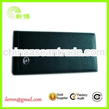 latest high quality men black wallet
