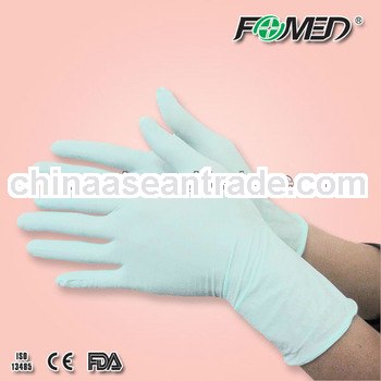 latex exam gloves with design for hospital with CE