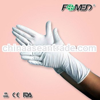latex examination gloves ambidextrous for hospital
