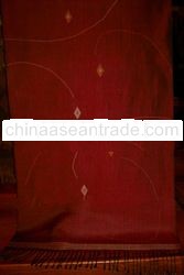 Silk Scarf / Shawl - Red