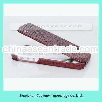 leather case for iphone 5 knight leather case