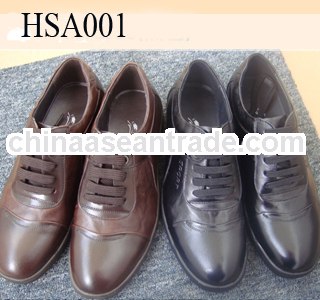 leather lining black/ brown man oxford party shoes,dress shoes