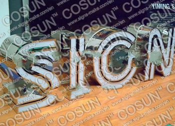 led 3d channel letter sign