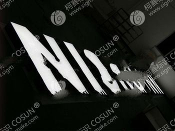 led aluminum letter