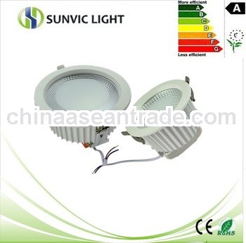 led ceiling down light fixtures 20w cob led down light dimmable