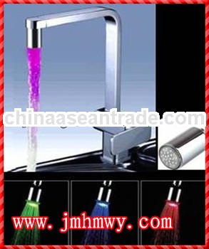 led faucet head temperature sensor led light for kitchen faucet