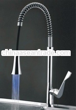 led kitchen sink faucet mixer without battery