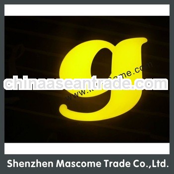 led resin sign led resin sign