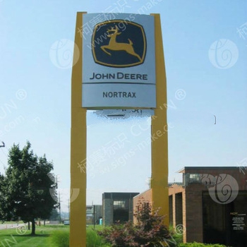 led shop fascia advertising sign