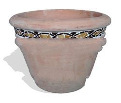 AAU new mosaic terracotta flower pot