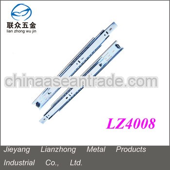 light duty 3-fold cabinet ball bearing slide