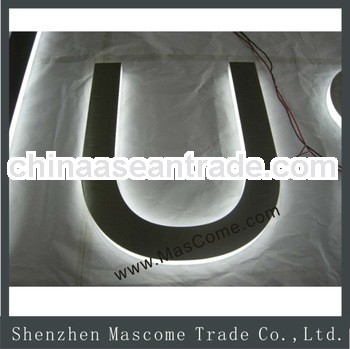 lighting letter sign logo for shopping mall