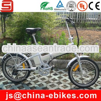 lightweight aluminum folding bike 36v 250w 20inch (JSE12)
