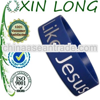 like jesus silicone bracelets for promotion