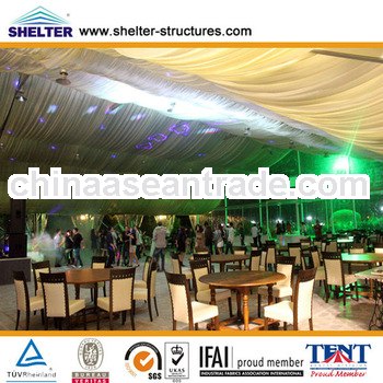 linings decoration for wedding tent