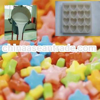 liquid silicone making cake moulds