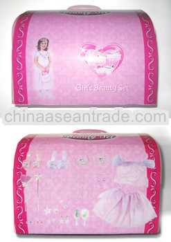 little princess gown princess crown for girls princess printed paper box