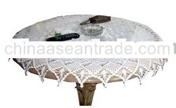 Table cloth hand embroidery