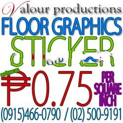 FLOOR GRAPHICS STICKER PRINTING