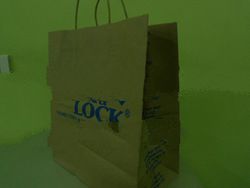 KRAFT BROWN PAPER BAGS PERSONALIZED