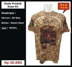 T-Shirt Batik Vespa classic