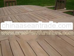 Teak Furniture Table regular slats