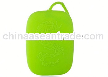 lovely girl shape Silicone Wallet Purse