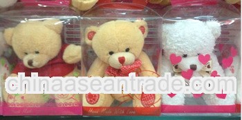 lovely plush teddy bear for gift