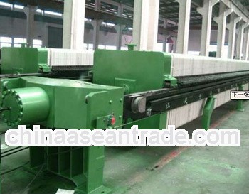 low price good quality New Technology recessed type filter press equipment
