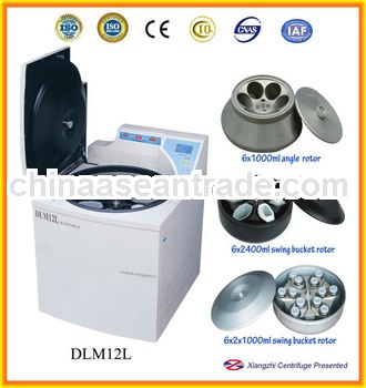 low speed large capacity refrigerated centrifuge machine DLM12L