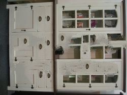 Butter Milk Kitchen Cabinet