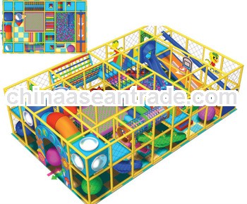 luxury multifunction commercial children indoor playground naughty castle
