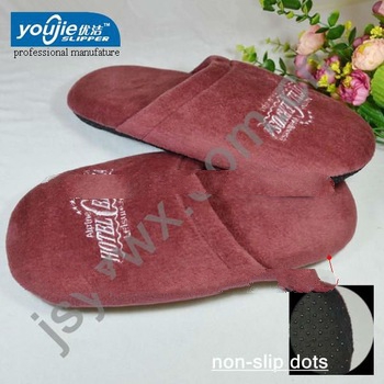 luxury soft sole ladies fancy flat slipper
