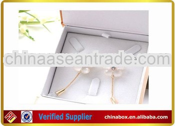 luxury wedding jewelry ring box necklaces box