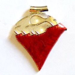 Red Coral Pendant