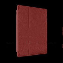 Vaja Latte/Red Leather Agenda Case for tablet pc