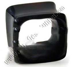 Organic Flesh Tunnel, Plug, Expander from Horn, Bone, Wood, Resin