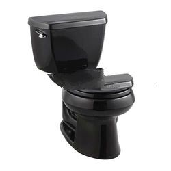 Kohler K-3577-7 Wellworth Classic 1.28 gpf Round-Front Toilet