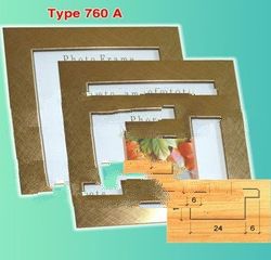 Gold and Silver Picture Frame